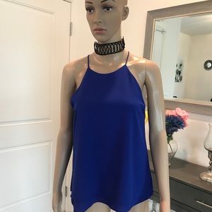 Paper Crane Women’s Royal blue tank top Size S